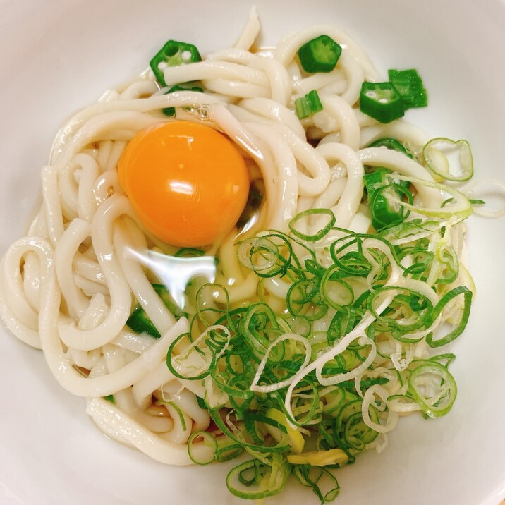 簡単★釜玉うどん